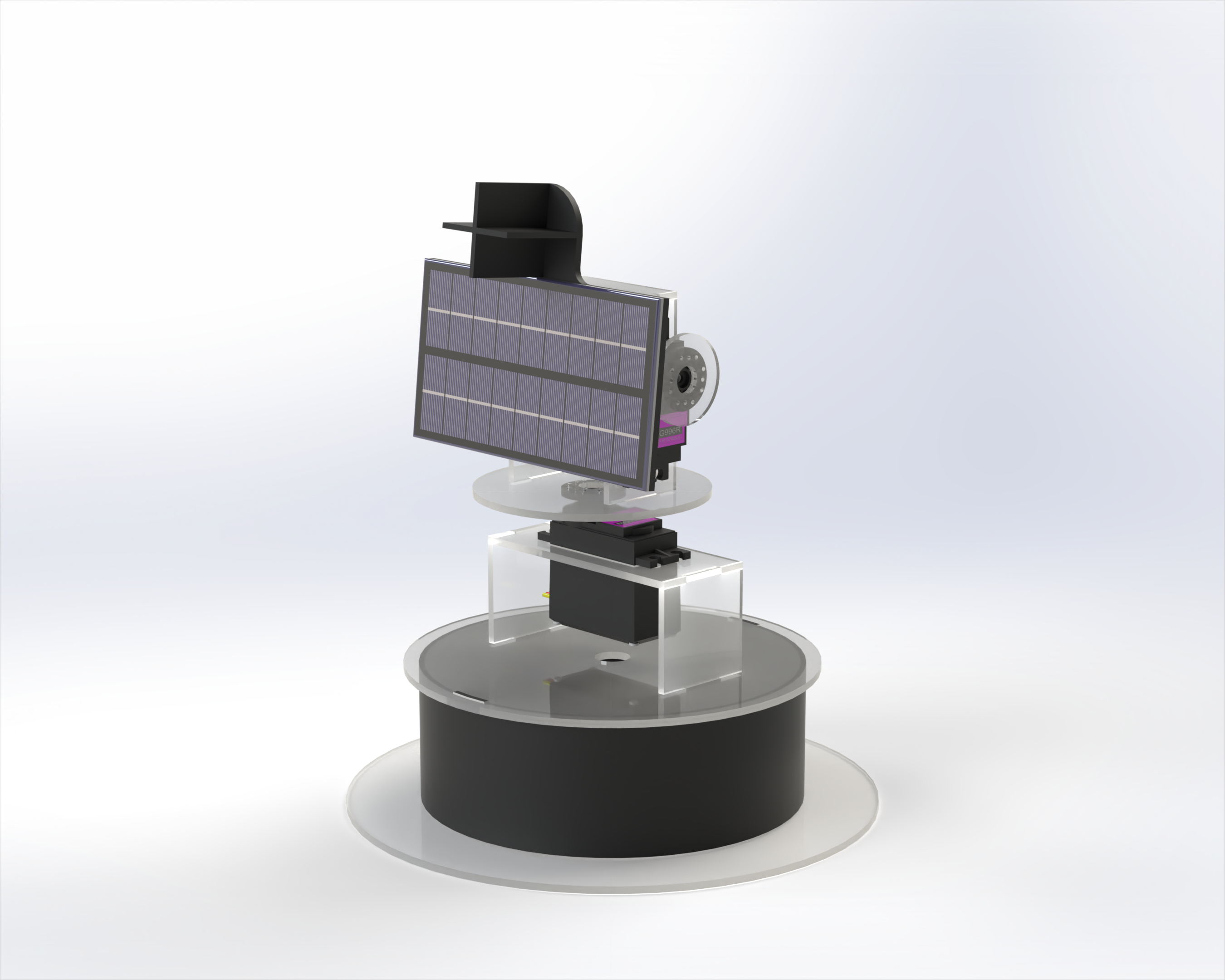双轴太阳能跟踪系统V1